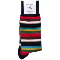 Paul Smith Franklin Stripe Socks Navy