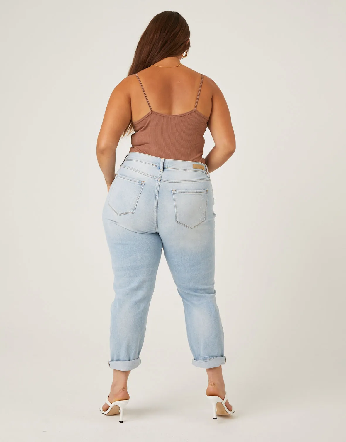 Plus Size Classic Mom Jeans