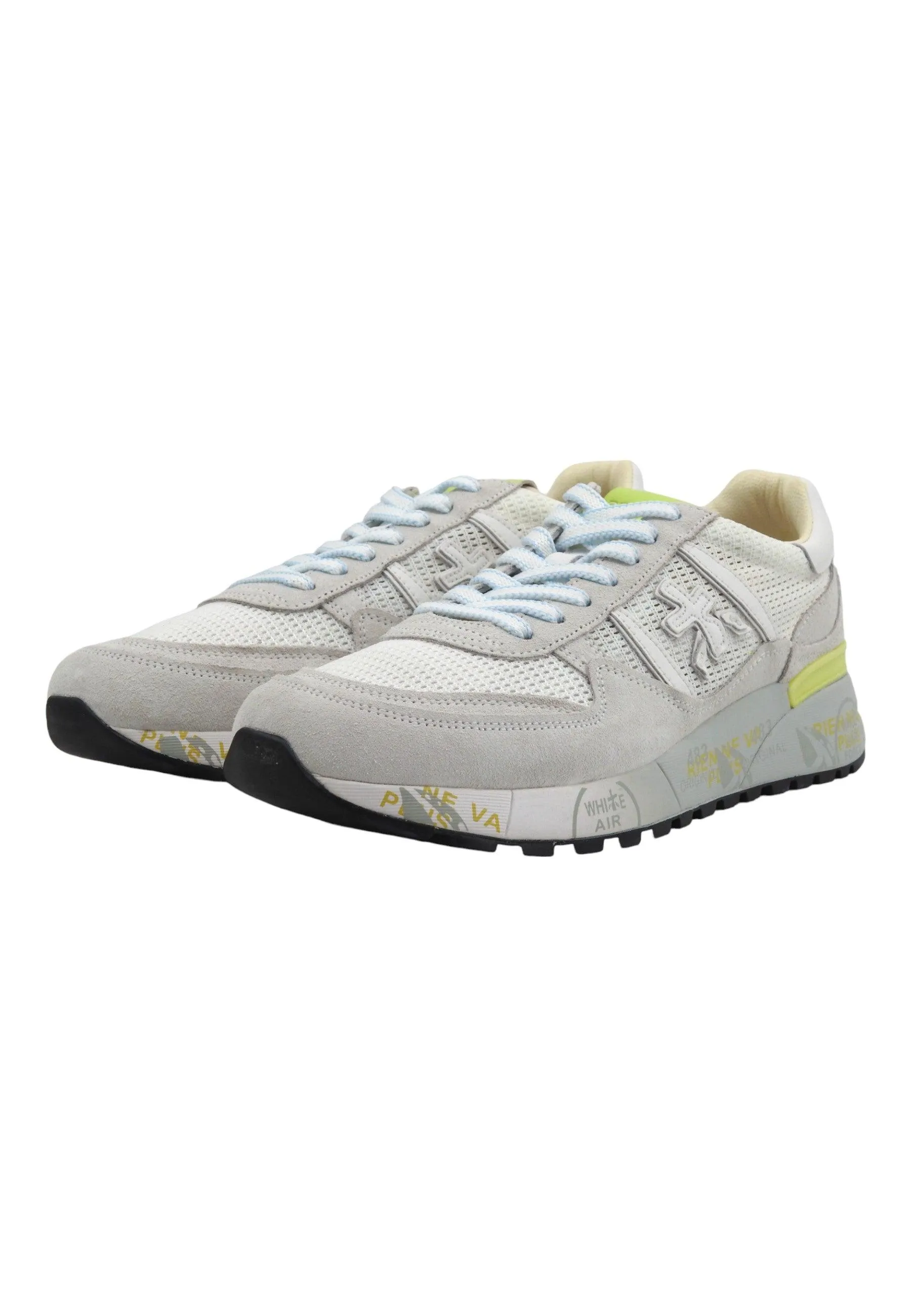 PREMIATA Sneaker Uomo Light Grey LANDECK-6629