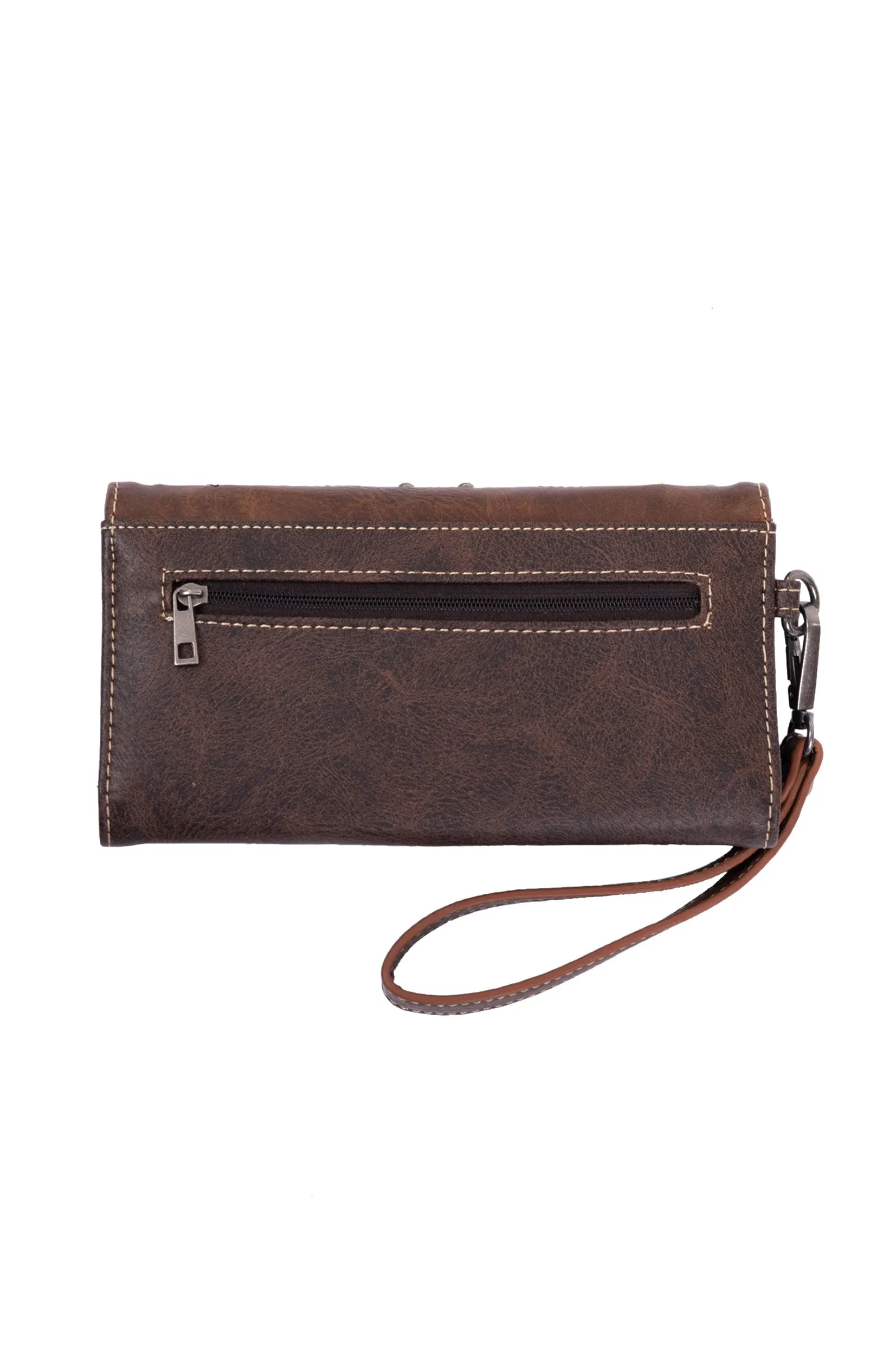 Pure Western Bianca Wallet - Chocolate - P3S2928WLT