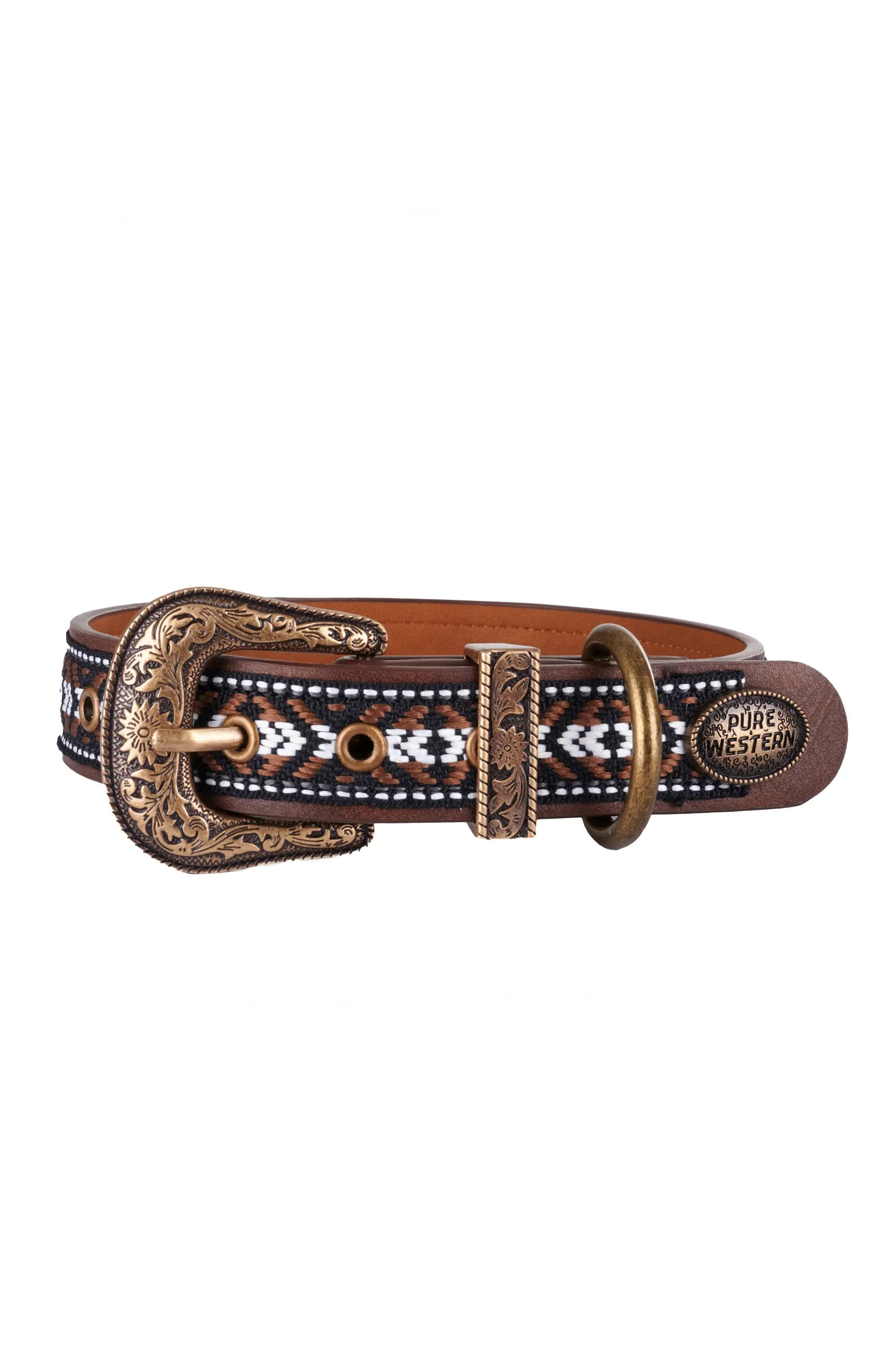 Pure Western Chester Dog Collar - Tan - P3S2990CLR