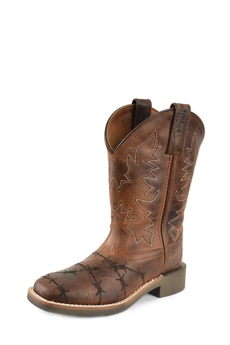 PURE WESTERN CHILDRENS CARSON BOOT