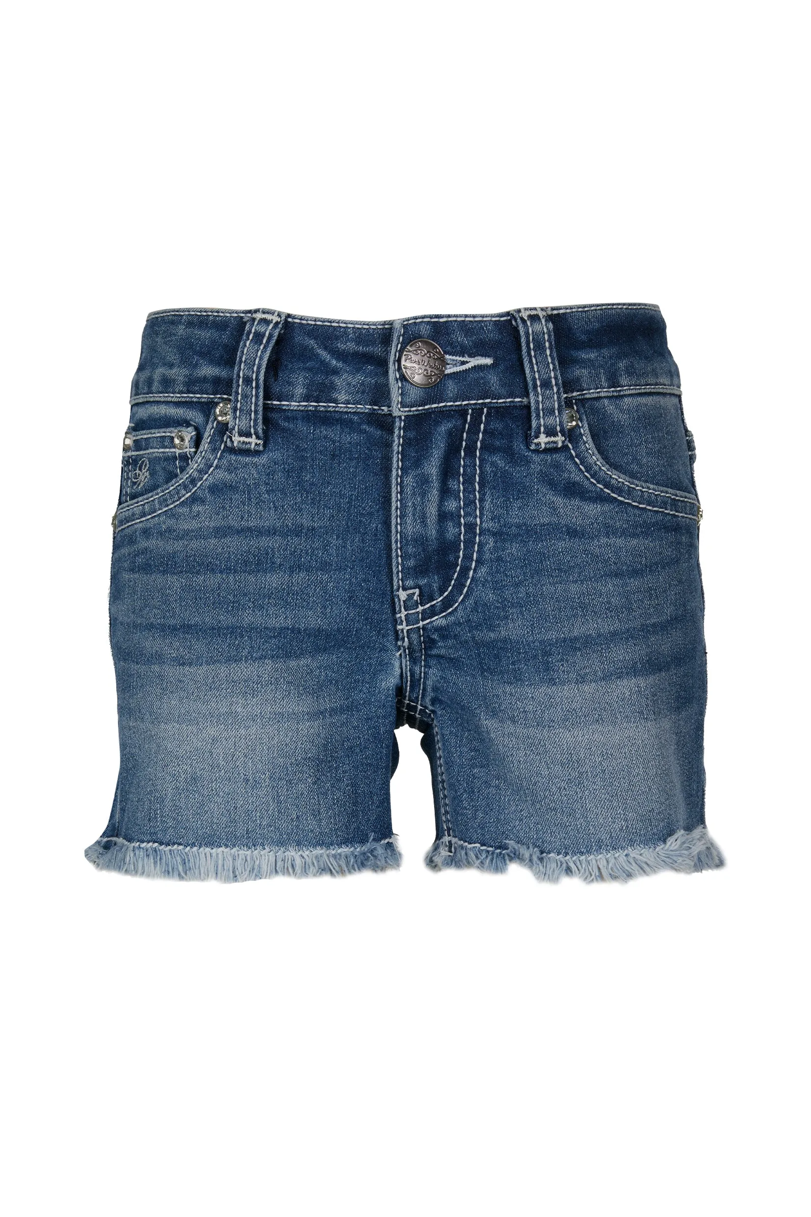 Pure Western Girls Payton Short - Retro Blue - PCP5305853