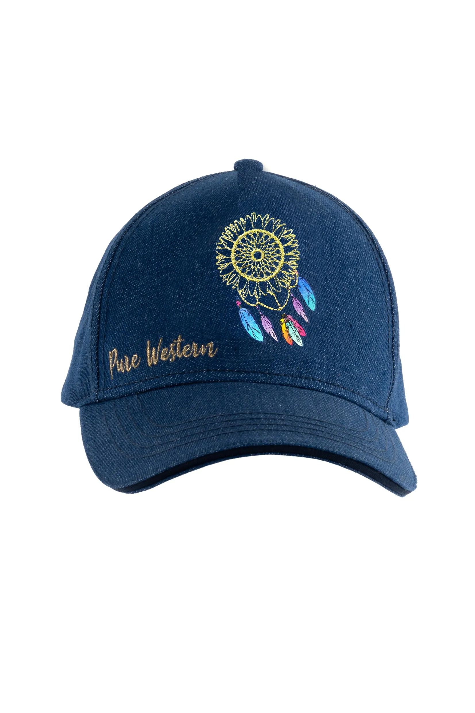 Pure Western Kids Sunny Cap - Indigo - P3W5984CAP