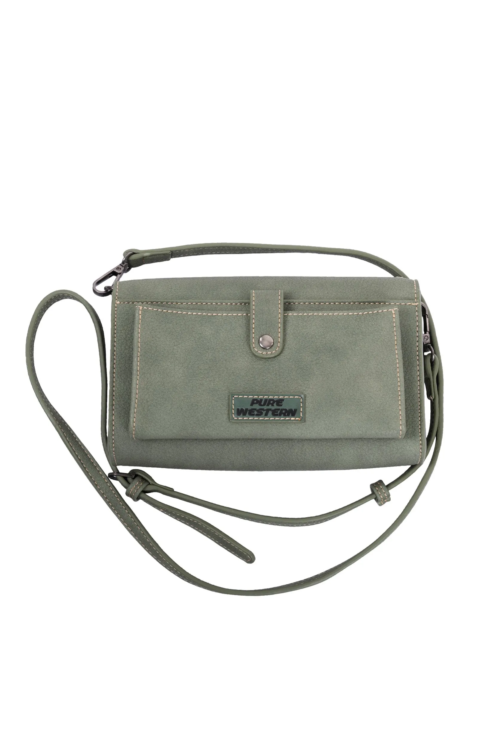 Pure Western Lola Wallet - Sage - P3S2930WLT