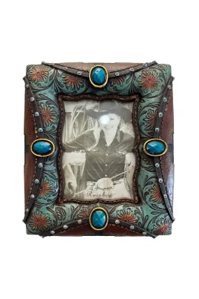 Pure Western Studded Picture Frame - 3.5 x 5 - P3S1901GFT