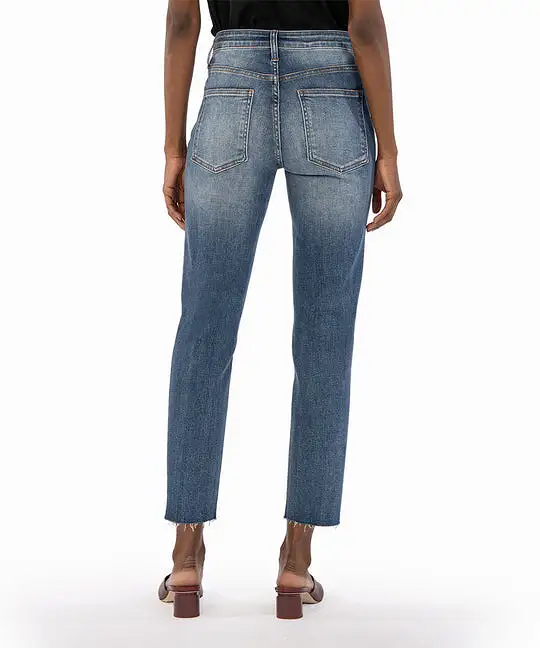 Rachael High Rise Fab Ab Mom Jean (Extravagant Wash)