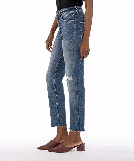 Rachael High Rise Fab Ab Mom Jean (Extravagant Wash)