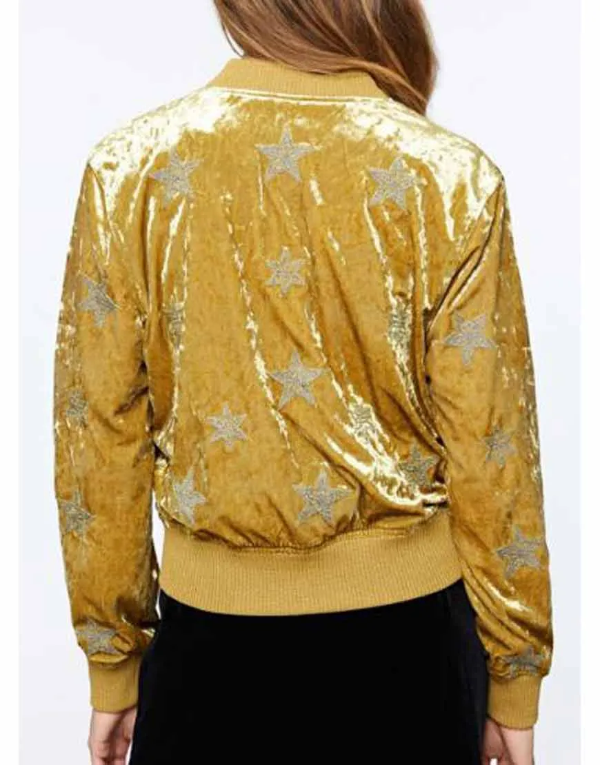 Shameless Hampton Yellow Star Jacket | Ujackets.com - 50%OFF