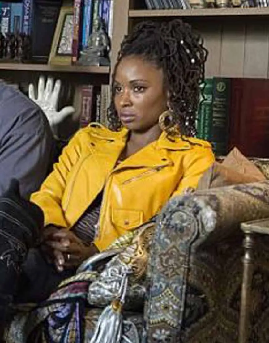 Shameless Shanola Hampton Leather Jacket | Ujackets.com - 45% OFF