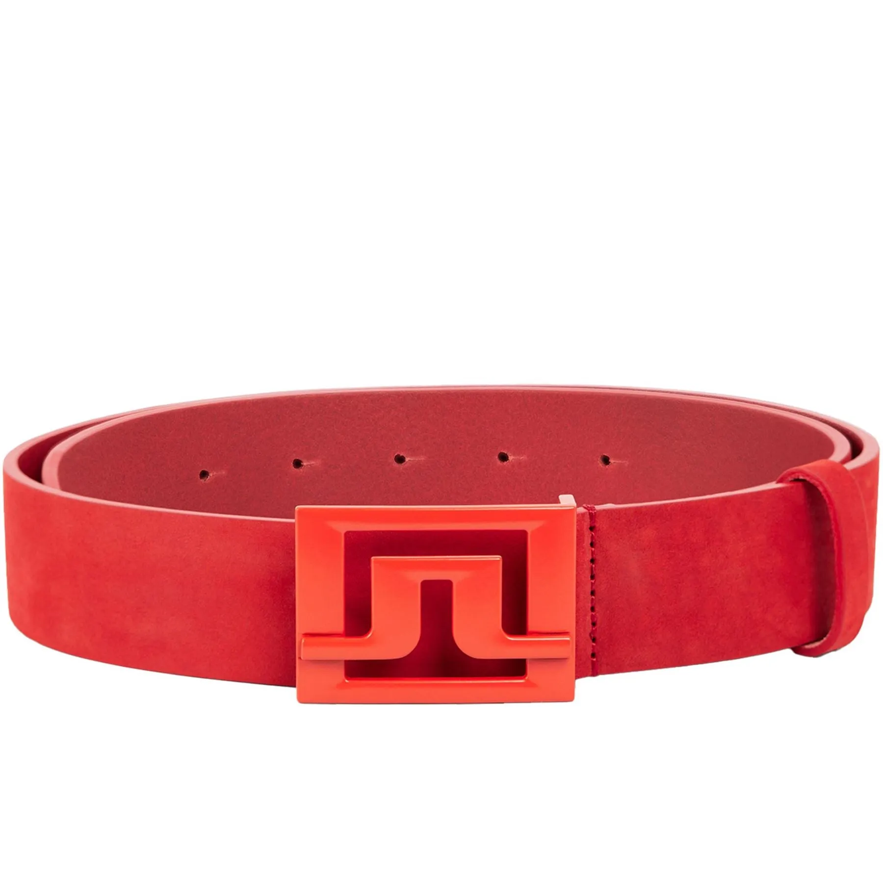 Slater Leather Belt Fiery Red - SS23