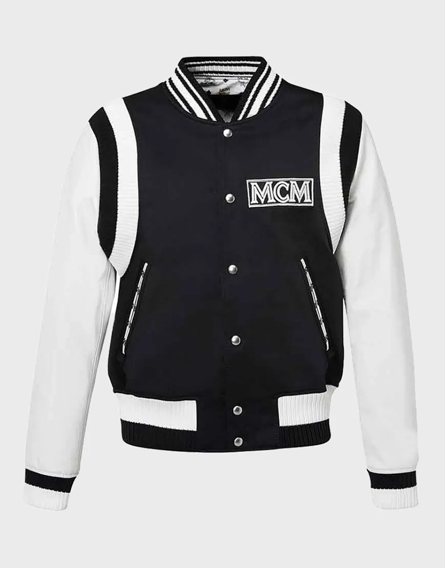 Supercar Blondie MCM Varsity Jacket | Alexandra Mary Hirschi Jacket