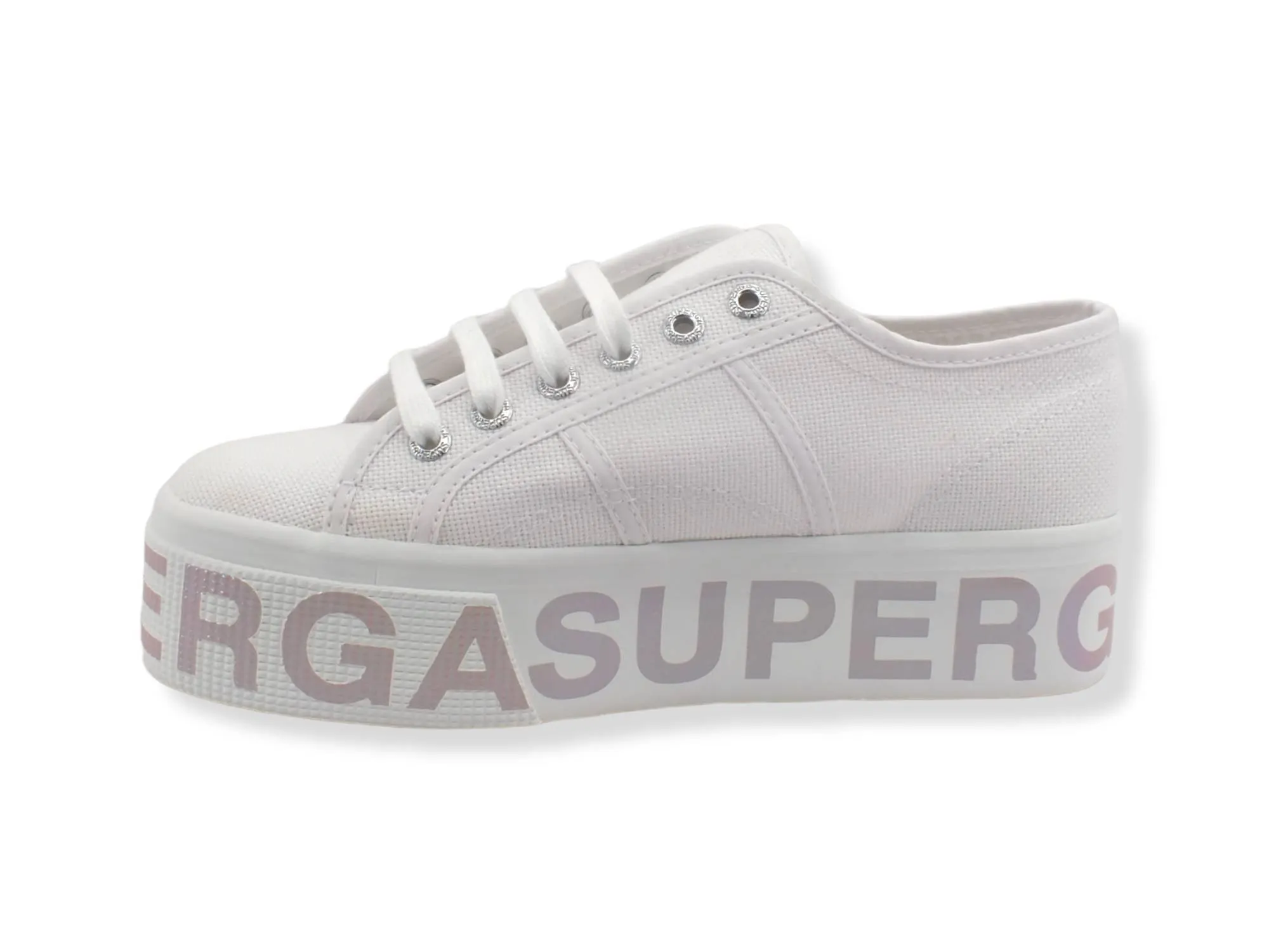 SUPERGA 290 Platform Lettering Sneaker S7177DW