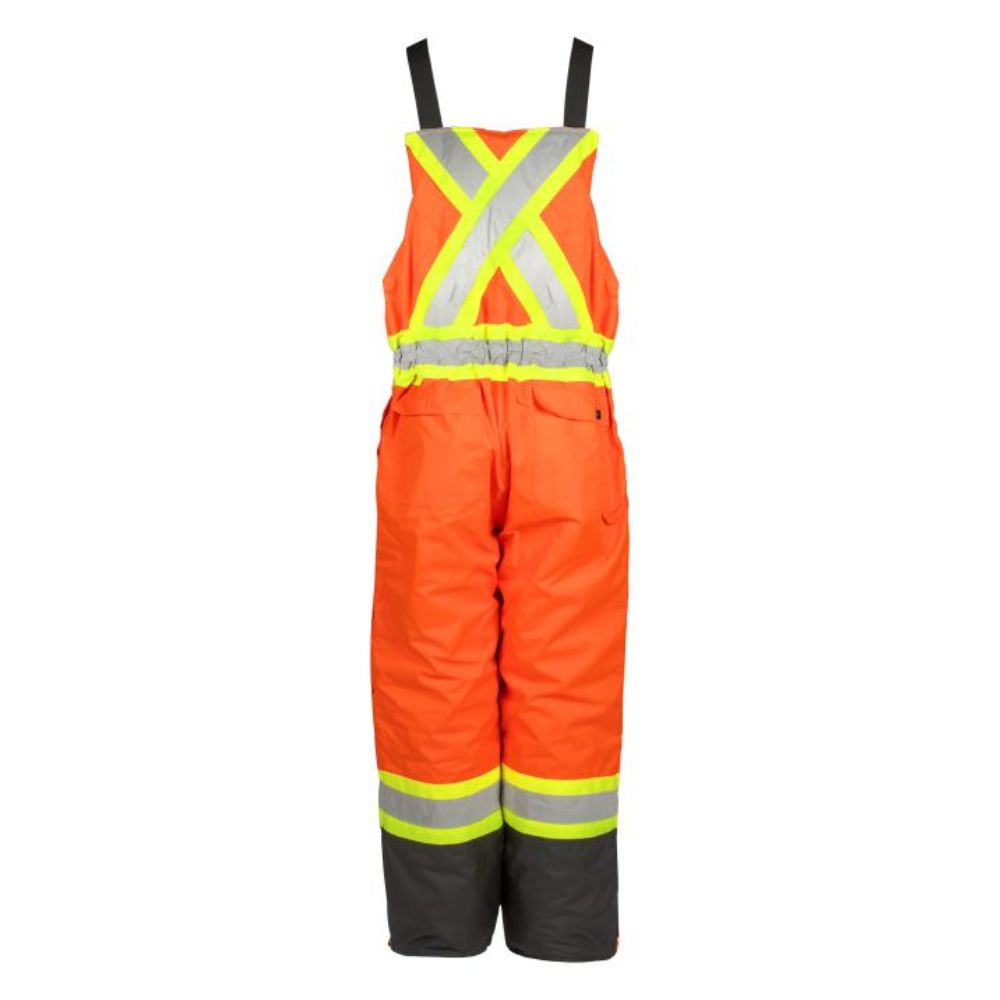 Terra Hi-Vis Men's Insulated Bib Work Overall 116507 - Orange