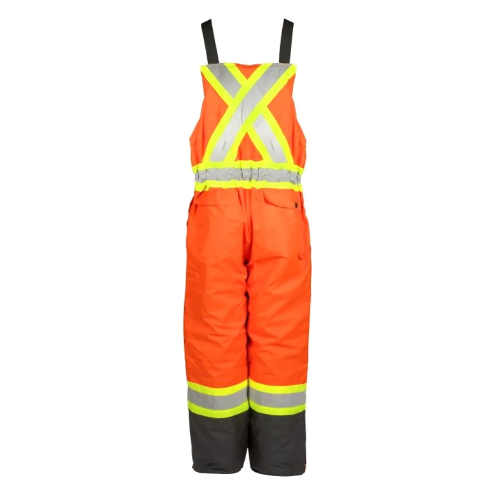 Terra Hi-Vis Men's Insulated Bib Work Overall 116507 - Orange