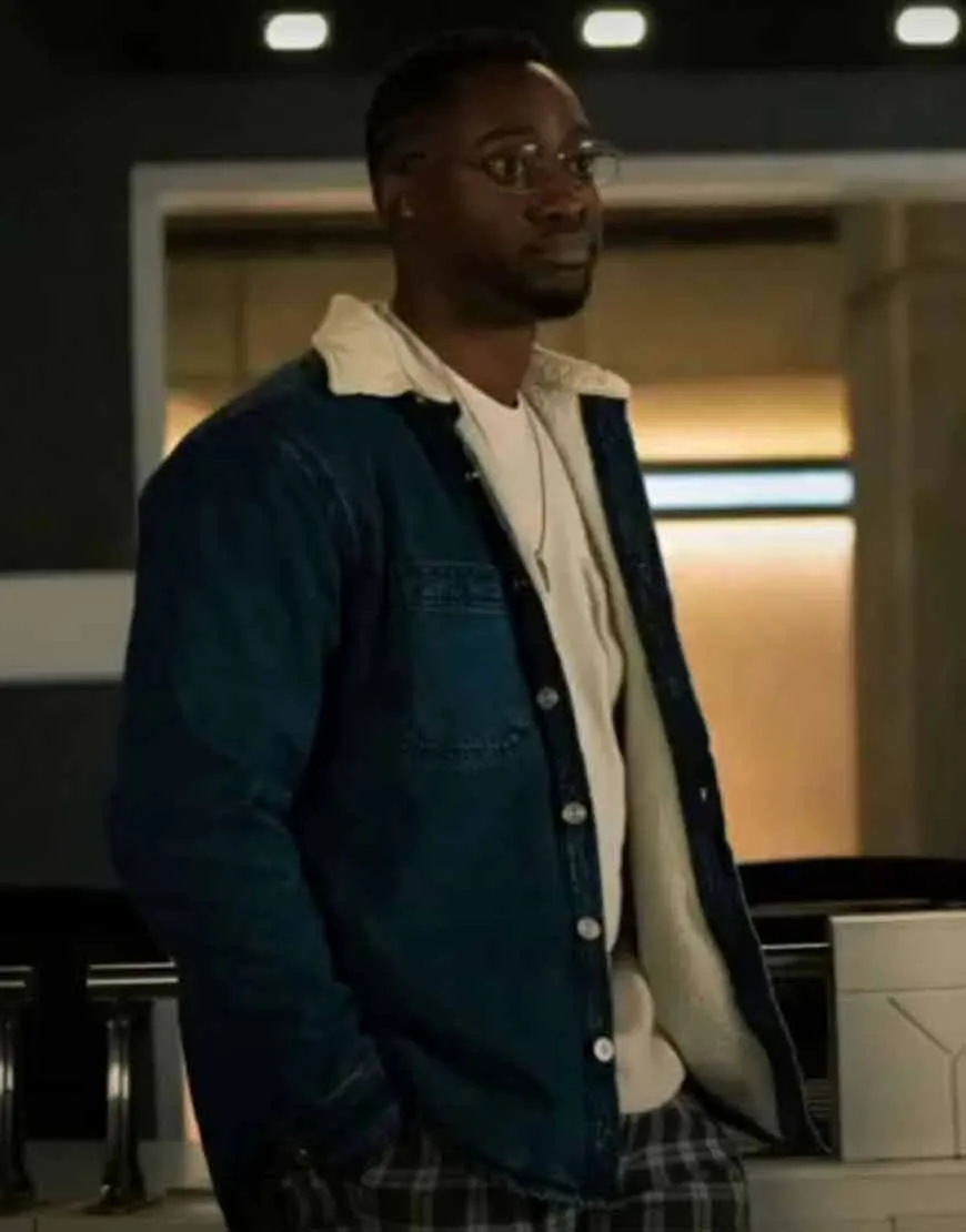 The Flash S07 Brandon McKnight Jacket | Chester P. Runk Denim Jacket