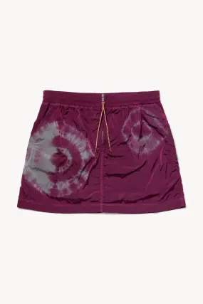 Tie-Dye Windcheater Skirt