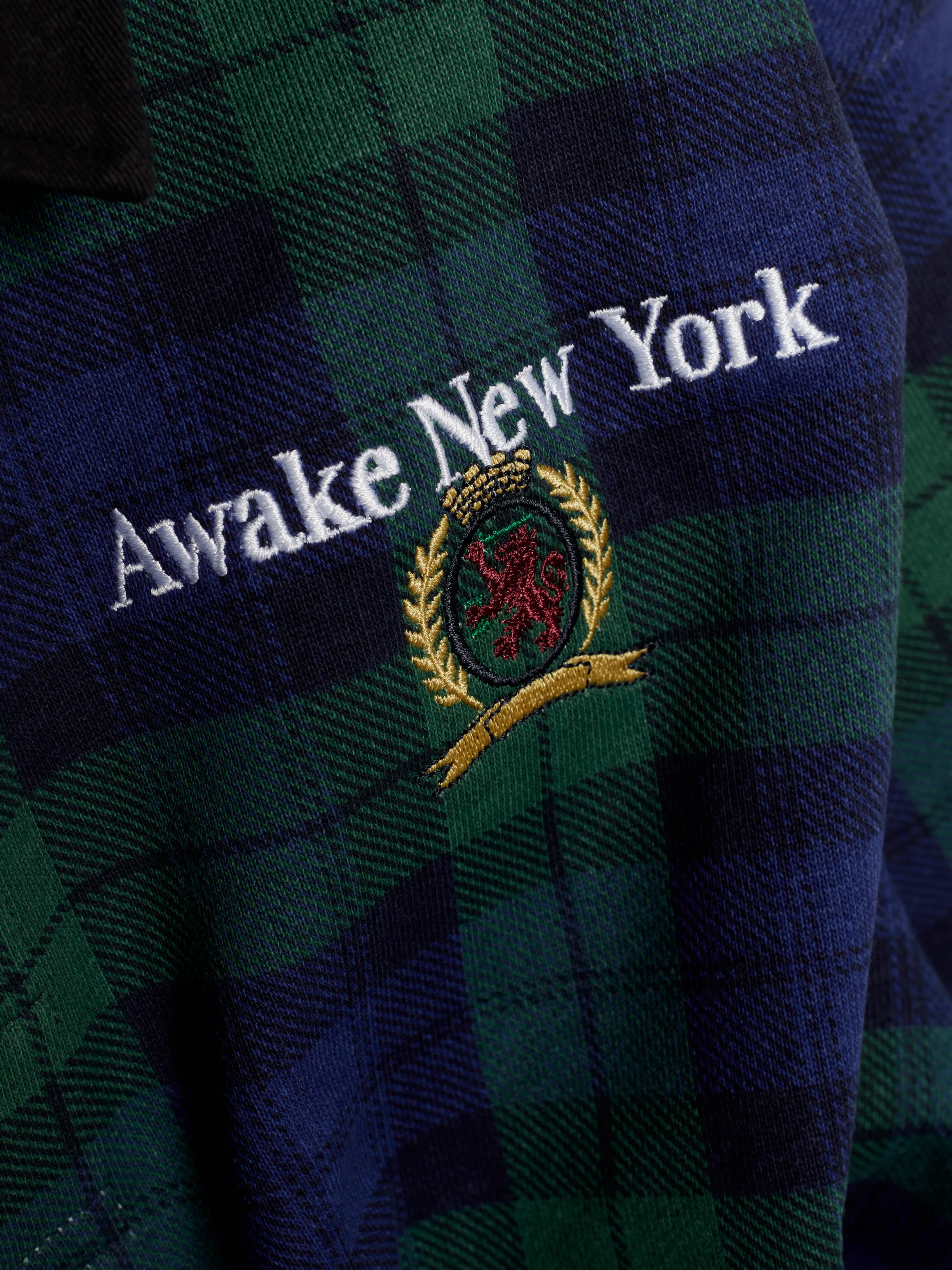 Tommy x Awake NY Tartan Check Rugby Shirt | Sweatshirts & Hoodies | Tommy Jeans