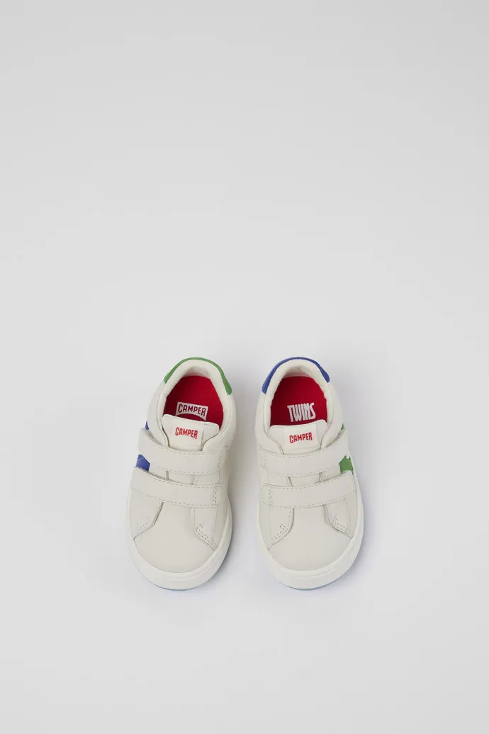 Twins White Leather Sneaker