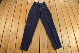 Vintage 1970s Visa Denim Jeans Size 24 x 33 / True Vintage / Made In Canada / Deadstock / 70s Workwear / Flare