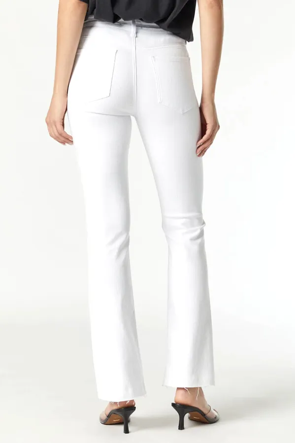 White La Blue Maria Flare Jeans