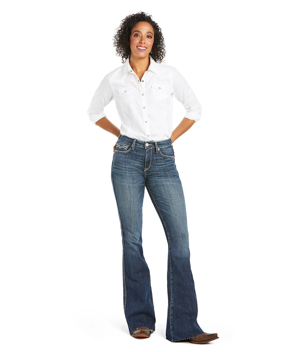 Women's R.E.A.L. High Rise Laila Flare Jean